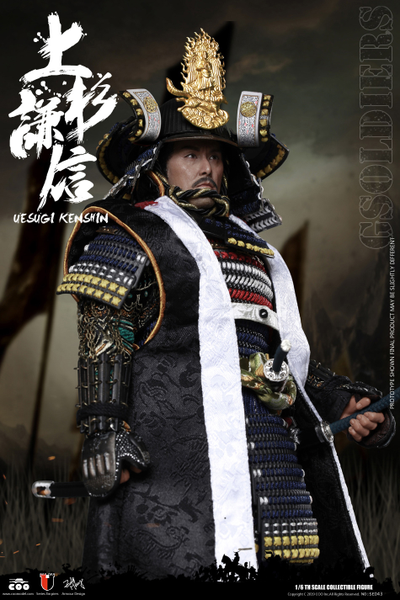 Уэсуги Кэнсин Коллекционная ФИГУРКА 1/6 scale UESUGI KENSHIN, THE DRAGON OF ECHIGO (SE043) COOMODEL