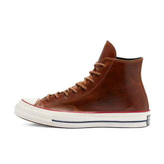 Кеды Converse Chuck 70 Color Leather High Top коричневые