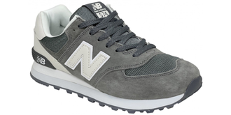 New Balance 574 Grey White