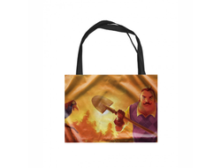 Сумка-шоппер Привет Сосед/ Hello Neighbor №14