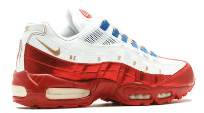 Nike Air Max 95 (Красные с белым) новые