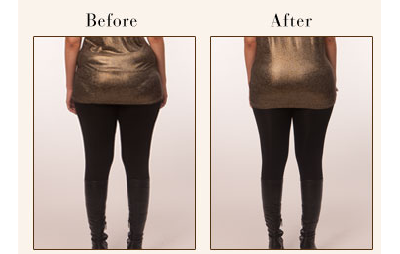 Корректирующие леггинсы Genie Slim and Tone Leggings помогают бороться с некрасивыми отложениями