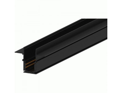 Feron Шинопровод встр. для магнит. трек. св-ков черн. 2м (2 торцевые+1лицевая заглуш) CABM1001 41965