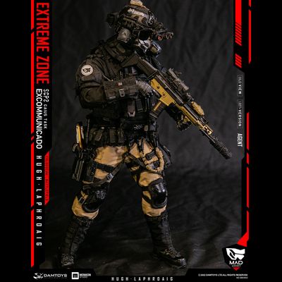 Агент Хью Лафройг (SCP Overlord) - КОЛЛЕКЦИОННАЯ ФИГУРКА 1/6 EXTREME ZONE Agent HUGH LAPHROAIG (EBS002) - DAMTOYS