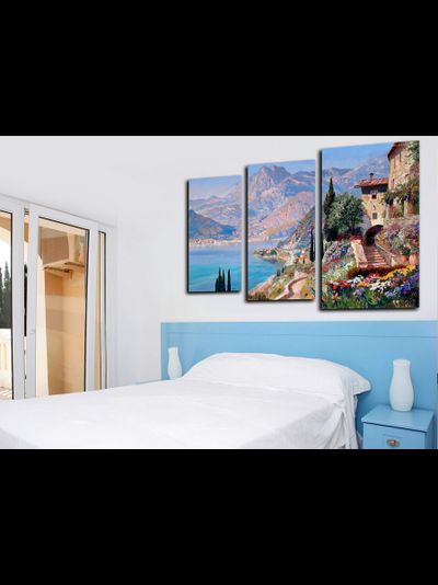 Модульная картина "Горный народ"