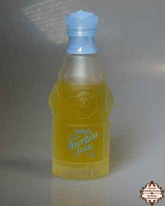 1995 Baby Blue Jeans Versace