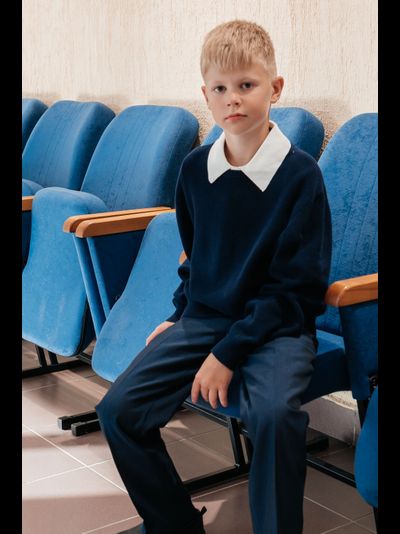Джемпер синий