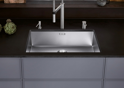 Мойка Blanco CLARON 700-U с отв. арм. InFino, Durinox