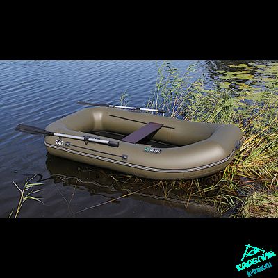 Лодка ПВХ Pelican Гавиал Гребная 240 Classic