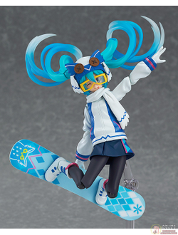 Фигурка фигма Мику Хацунэ (figma Hatsune Miku Snow 2016, Snow Owl ver.)
