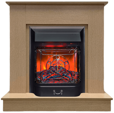 Электрокамин Лорд Люкс BO с очагом Majestic