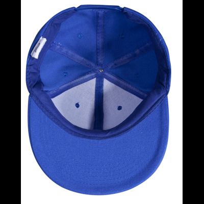 Кепка с прямым козырьком синяя (мяч пляжный)