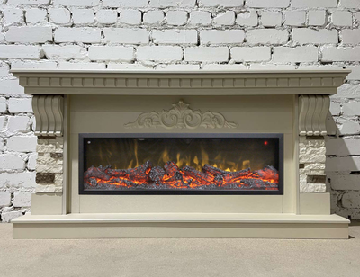 Линейный электрокамин Дублин SL