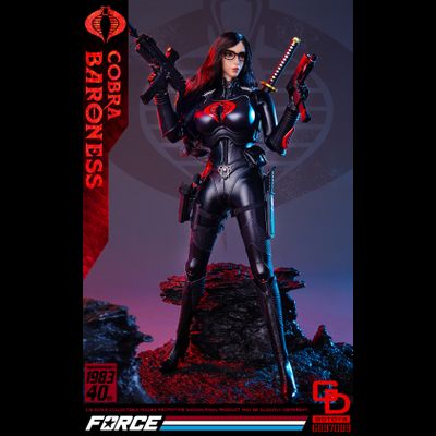 Баронесса  (G.I.Joe Series)  - Коллекционная ФИГУРКА 1/6 scale Cobrа Baroness (GD97009) - GDTOYS