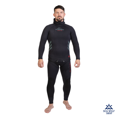 Гидрокостюм неопрен 5мм Scorpena RedLine р.M-48/50