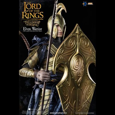 Эльфийский воин ("Властелин Колец") - Коллекционная ФИГУРКА 1/6 scale THE LORD OF THE RINGS SERIES  ELVEN WARRIOR (LOTR027W) - Asmus Toys