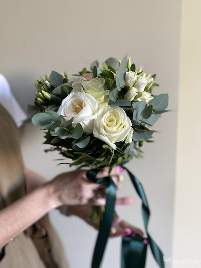 Букет невесты & Бутоньерка № 1314