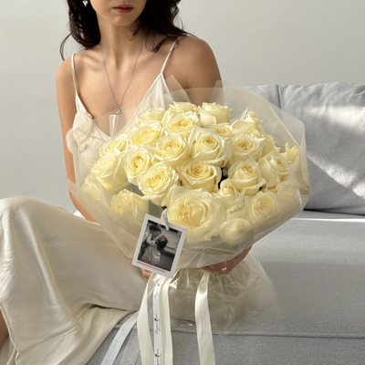 Моно из роз Candlelight