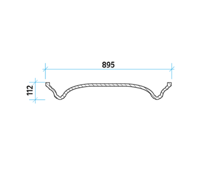 Купол 1.58.001 d89,5см