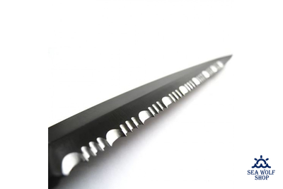 Нож подводный Epsealon Silex Titanium Green, титановое напыление