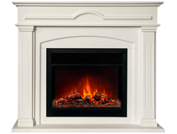 Электрокамин Лима 26 WT с очагом Moonblaze Deluxe BL