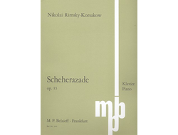 Rimski-Korsakow, Nicolai Scheherazade op.35 für Klavier