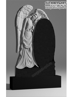 Памятник   на могилу с ангелом  220дг