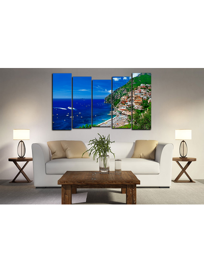 Модульная картина "Райский курорт"