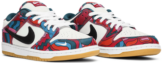 Nike SB Dunk Low Pro Parra Abstract (Бежевые) сбоку