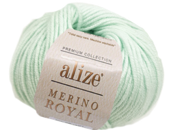 Merino Royal (Alize) пряжа цвет№ 522 мята