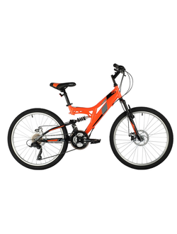 Велосипед FOXX FREELANDER 24 (2021) оранжевый