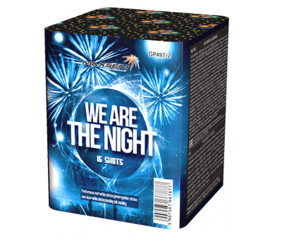 Батарея салютов WE ARE THE NIGHT (0,8 "/ 16 залпов)