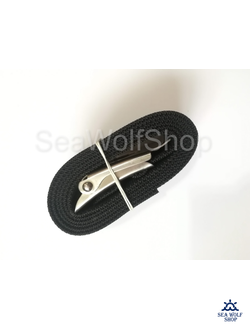 Ремень для дайвинга нейлон с нерж. пряжкой 1,7м