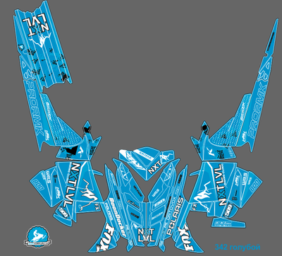 Наклейки POLARIS RMK 800 Екатеринбург