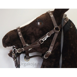 УЗДА-НЕДОУЗДОК ТЕМНО-КОРИЧНЕВАЯ