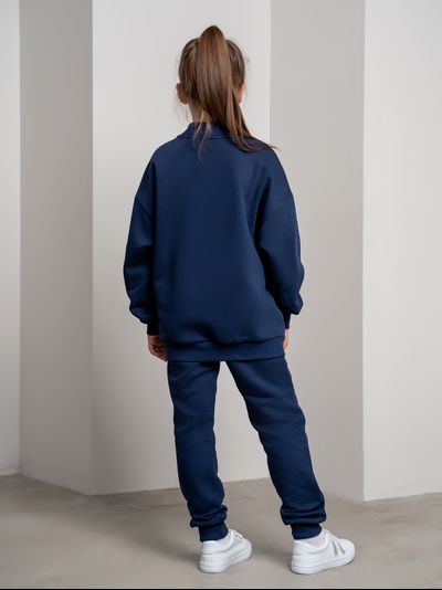 Брюки спортивные синие