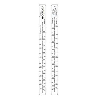 Линейка &quot;Monin&quot; 0,7-1л пластик L=28 B=2 см