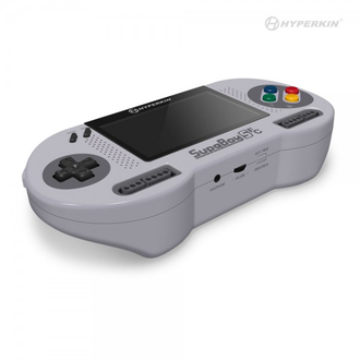 Новый SupaBoy SFC Hyperkin Портативная snes Super Nintendo