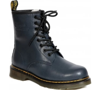 Ботинки Dr Martens 1460 Dark Blue Smooth Fleece