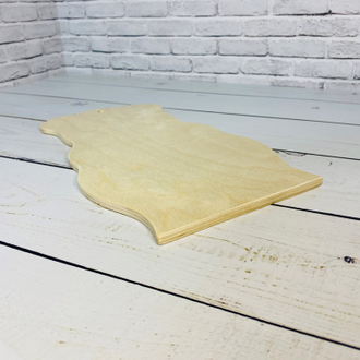 Доска разделочная Свинка 290*180 мм деревянная без росписи