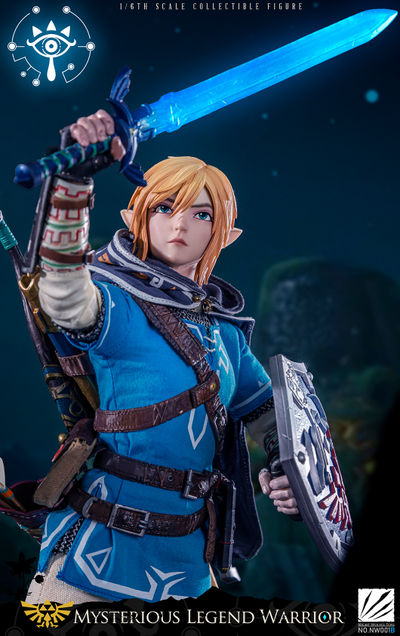 Линк, делюкс версия (Legend of Zelda: Breath of the Wild)  - Коллекционная ФИГУРКА 1/6 scale Mysterious Legend Warrior Deluxe Edition (NW001B) - NW TOYS