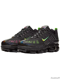 Nike Air VaporMax 360 Black/Green Мужские (41-45)
