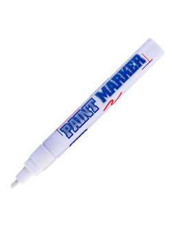Маркер-краска Paint Marker MunHwa Белый 4 мм
