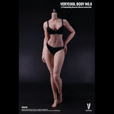 ПРЕДЗАКАЗ - Мускулистое бесшовное женское тело - Коллекционная фигурка 1/6 Silicone Female Body Bodybuilding Muscular Physique Natural Skin Tone (VCD-05B) - VERYCOOL  ?ЦЕНА: 9900 РУБ.?
