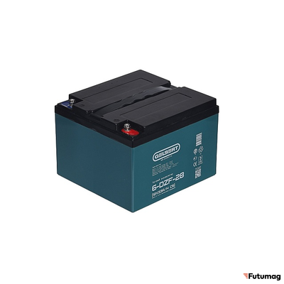 Тяговый аккумулятор Gelbert 6-DZF-28 (12V33A/H C5)