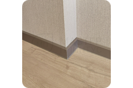 Плинтус Dollken Cubu Flex Life 60 Серебро платина