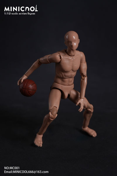 Мужское тело с фиксированной шеей - Коллекционная фигурка 1/12 scale 6-inch action figure male body (MC006) - MINI COOL