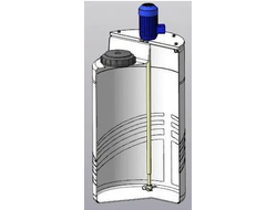 Емкость дозировочная 100 литров с пропеллерной мешалкой