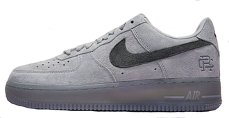 Nike Air Force 1 Low Suede (Серые)