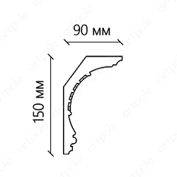 Карниз орнаментальный SK77